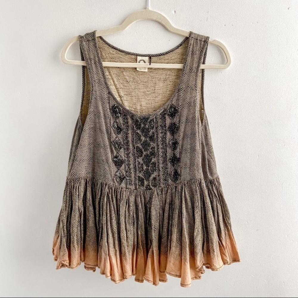 Anthropologie Akemi & Kin Suva Swing Tank Top B98